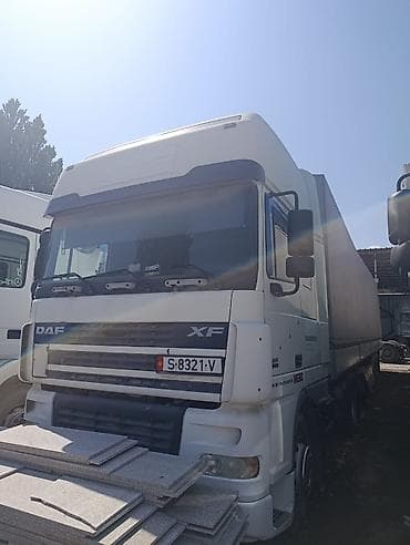Сүйрөгүч, DAF, 2006 г., Тенттелген — 2
