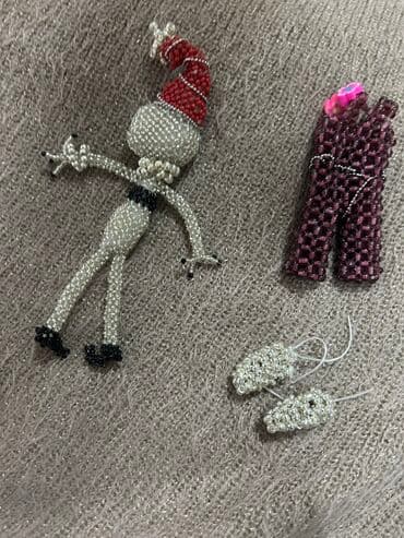 изготовление наклеек: Делаю куклы или любые другие поделки из бисера — 4