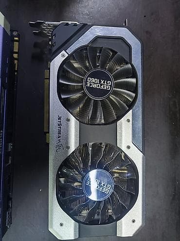 Видеокарта для ПК, Б/у, Palit, GeForce GTX, 6 ГБ