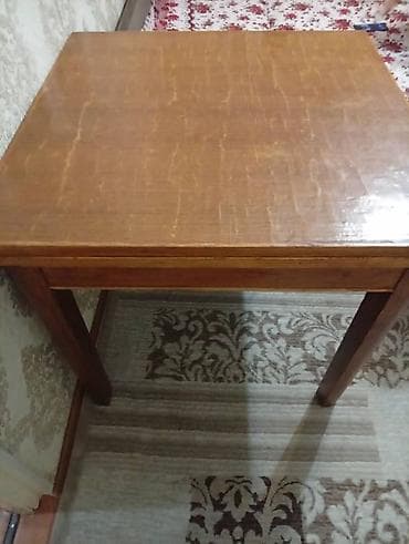 coffee table: Стол трансформер Для кухни, Раскладной стол, цвет - Коричневый — 2