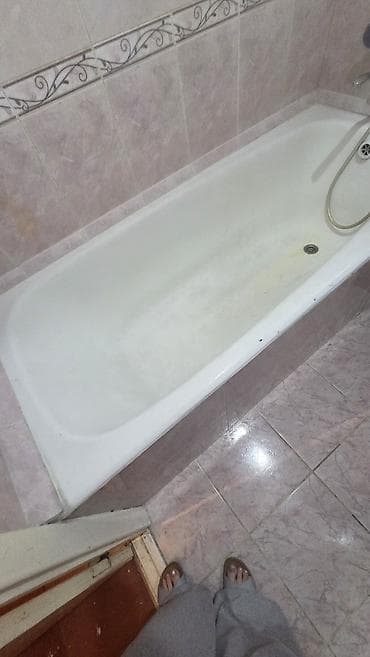 чугунную ванну 170 см: Чугунная ванна прямоугольная, классический формат в хорошемсостоянии — 1