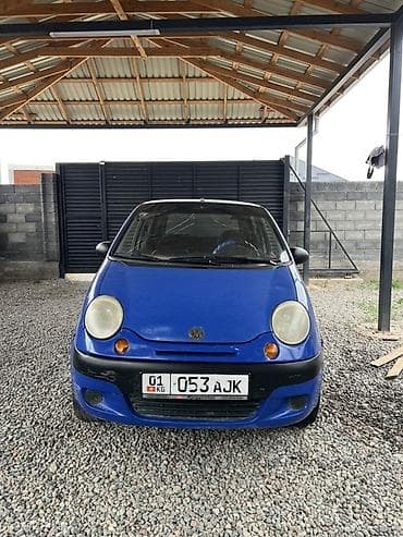 Транспорт: Daewoo Matiz: 2001 г., 0.8 л, Механика, Бензин, Хэтчбэк — 1