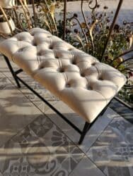 прикроватные тумбочки кожа: Банкетка, С полками, Платная доставка — 11