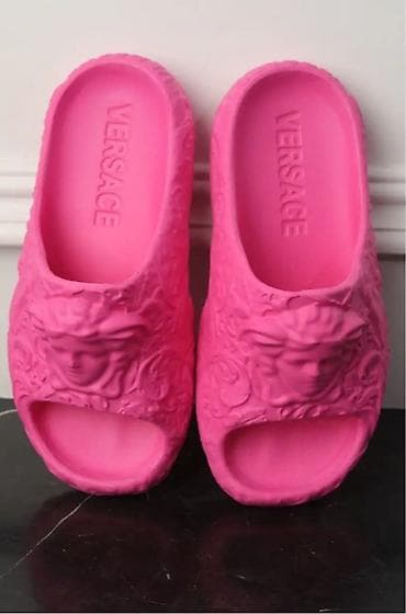 Резиновые сапоги: Босоножки, 36, Versace, Новый, Самовывоз, Платная доставка — 8