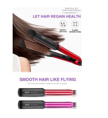 утюг для волос цена: RAF R.418R щипцы гофрированные Конструкциявращение шнура Защита от — 5