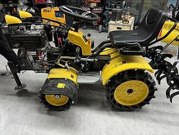 картофелесажалка: Минитрактор-мотоблок ROLF, дизель 10 л.с. Описание: - Компактный — 4