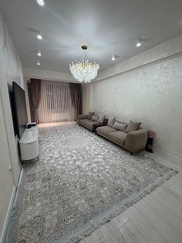 400: 2 комнаты, 80 м², Кок-Жар мкр Элитка, 7 этаж, Евроремонт — 8