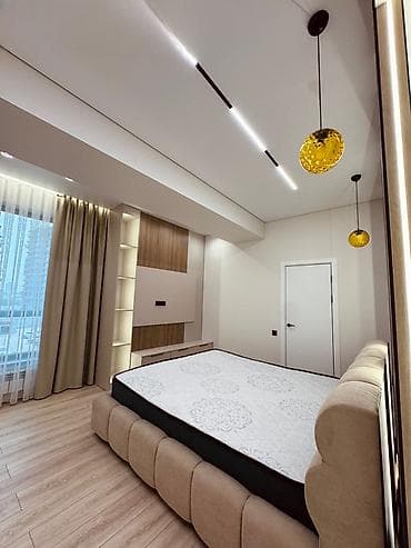 discovery studio: 3 комнаты, 104 м², Асанбай мкр Элитка, 3 этаж, Дизайнерский ремонт — 9