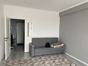 бишкек аренда квартира долгасрочный: 2 комнаты, Агентство недвижимости, Без подселения, С мебелью частично — 2