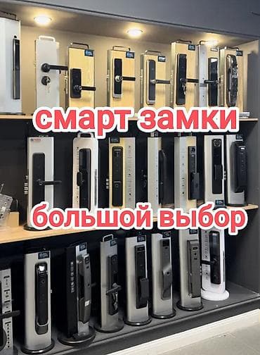 дверные замки и фурнитура: Смарт‑замки на все виды дверей. - Подходят для входных, межкомнатных — 1