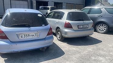 Унаа сатуу: Honda Civic: 2002 г., 1.5 л, Автомат, Газ, Хетчбек — 2