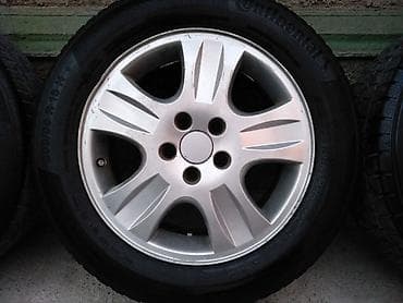 бир: Дөңгөлөктөр монтажда 205 / 60 / R 16, Кыш, Колдонулган, Комплект, Жеңил унаалар, Куйма, тешиктери - 5 — 6