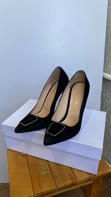 ecco 42: Шикарные натуральные замшевые туфли Cruх! В 38 размере, очень — 6