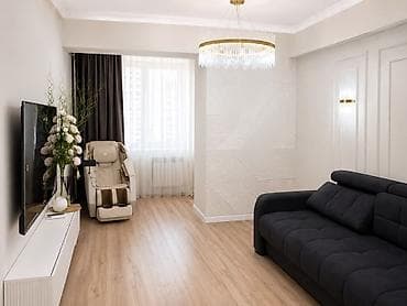 2 комнаты, 76 м², Асанбай мкр Элитка, 13 этаж, Дизайнерский ремонт — 4