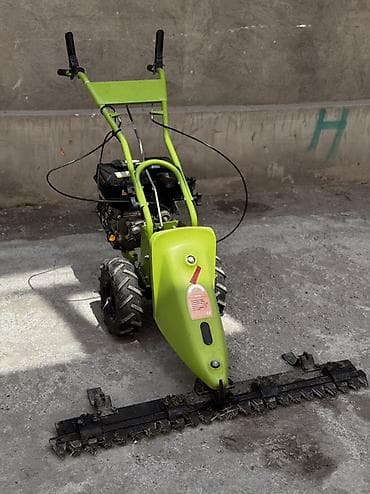 сенокосилка е 303: Бензиновая сегментная косилка (мотокосилка) с шинами повышенной — 7