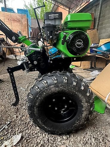 jon deer: Бензиновый мотоблок HB105PRO - Двигатель: 212 см³, 9 л.с. - Запуск — 6