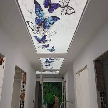 Натяжной потолок Глянцевое, Матовое, 3D потолки Монтаж, Гарантия, Демонтаж at lalafo.kg Натяжной потолок Глянцевое, Матовое, 3D потолки Монтаж, Гарантия, Демонтаж