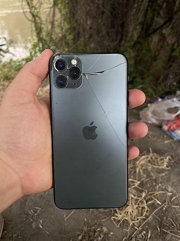 IPhone 11 Pro Max, Б/у, 64 ГБ, Matte Space Gray, Чехол, 100 % at lalafo.kg IPhone 11 Pro Max, Б/у, 64 ГБ, Matte Space Gray, Чехол, 100 %