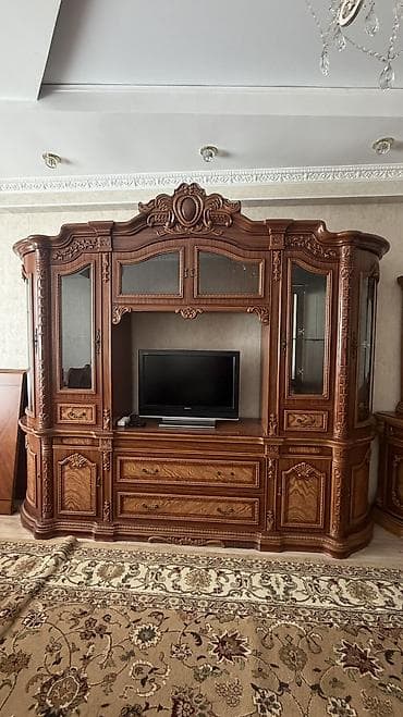 купить сервант в гостиную: Шкаф на заказ, Другой тип, Дерево, Самовывоз — 4