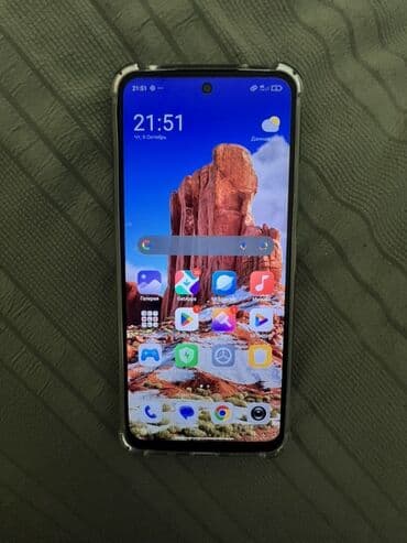 компьютер для игр: Redmi, Redmi 12, Колдонулган, 128 ГБ, түсү - Кара, 2 SIM — 1