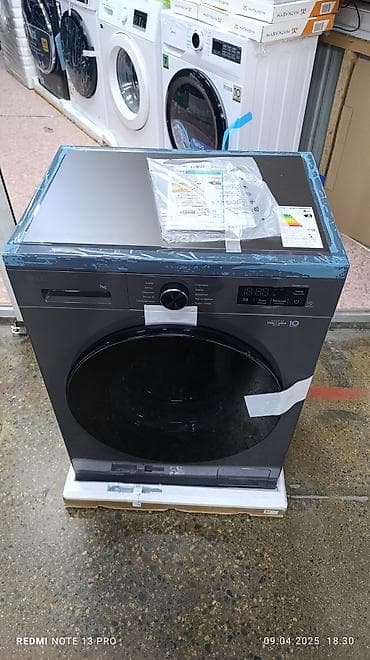Кир жуучу автомат машина, Жаңы, LG, 7 кг чейин, Фронталдык, Дүңүнөн — 1