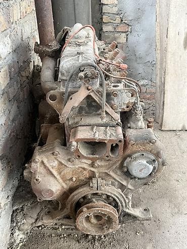 Двигатель СМД-14 
Работал . Приехали на нем и сняли — 3