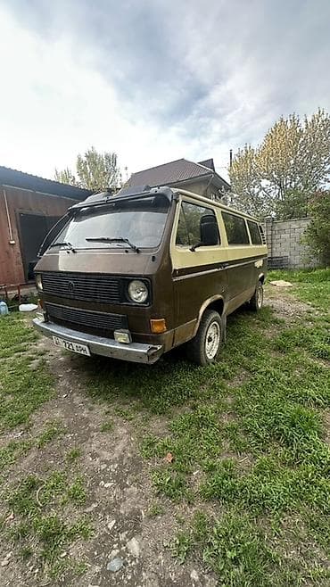 Продажа авто: Volkswagen Transporter: 1986 г., 1.6 л, Механика, Бензин, Минивэн — 5