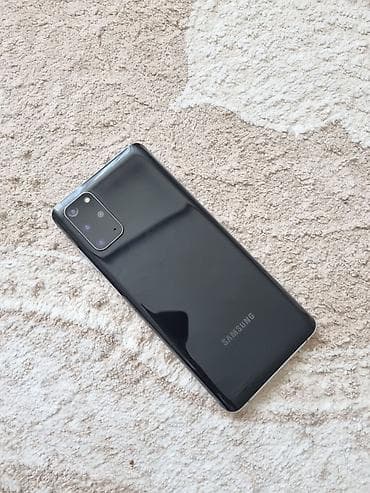 Samsung Galaxy S20, Б/у, 128 ГБ, цвет - Черный, 2 SIM