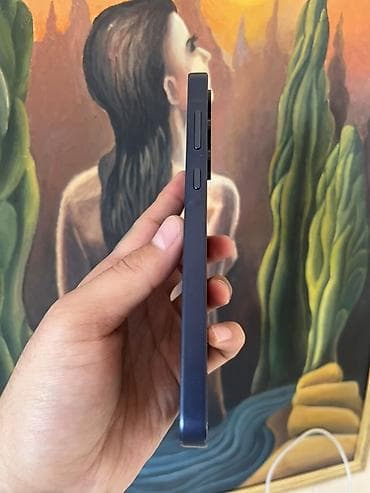 e ink: Samsung Galaxy A35 5G, Б/у, 128 ГБ, цвет - Синий, 2 SIM — 2