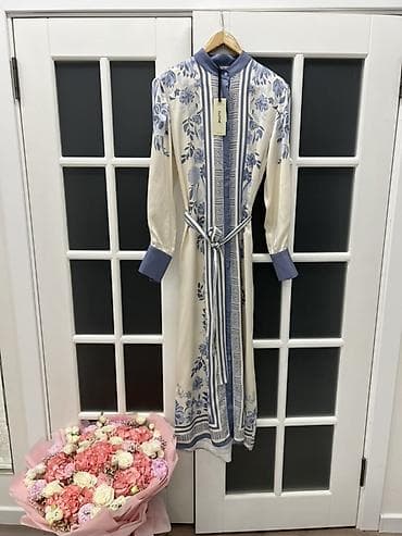 италья: Италия🇮🇹 Новое платье с биркой. 💯 вискоза. Идеально для городских — 1