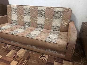 диваны кравать: Прямой диван, Б/у — 2