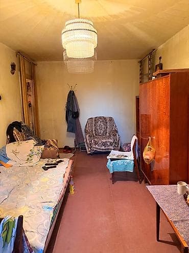 Батирлер: 3 бөлмө, 58 м², 4-мкр 104-серия, 2 кабат, Ремонт талап кылынат — 9