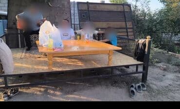 Стулья, табуретки: Тапчан 25 x 3 x 50 м, Металл — 4