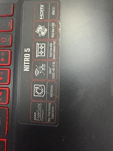 hidden camera: Игровой ноутбук Acer Nitro 5 - Процессор: AMD Ryzen 5 6600H (ядер) с — 2