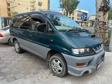 мусубиси делика багажник: Mitsubishi Space Gear: 1998 г., 2.5 л, Автомат, Дизель, Минивэн — 3