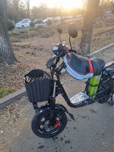 электронные мотоциклы: Электровелосипед, Б/у — 3