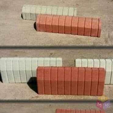 тратуарные бардюры: Садовый бордюр, Литой, Бетонный, Овальный, Новый — 6