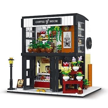 разборный домик пчеловода: Конструктор "Coffee House" 1454 деталей Размер после сборки: 29 × 9 — 2