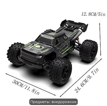 work r18: Радиоуправляемый внедорожный трак 1:12 - Полный привод 4WD и мощная — 2