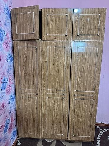 Шифоньер, шкаф для одежды, Прямой, ЛДСП