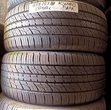 m5 e60: Шины 235 / 55 / R 17, Лето, Б/у, Пара, Легковые, Корея, Kumho — 1