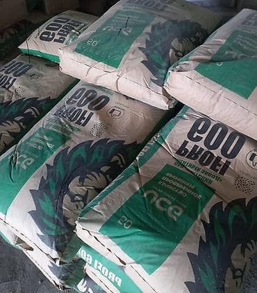 Портланд цемент, M-500, 50 кг/м³