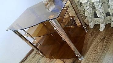 бишкек мебел: Продаю стеклянную подставку под TV. Данная подставка преобразит и — 5