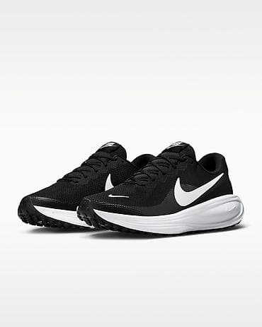 nike react: Кроссовки Nike (модель для бега/тренировок), цвет: черный с белыми — 3