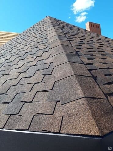 Үйдүн үстүндөгү чатыр: Гибкая черепица технониколь/ мягкая кровля, битумная черепица/ — 1