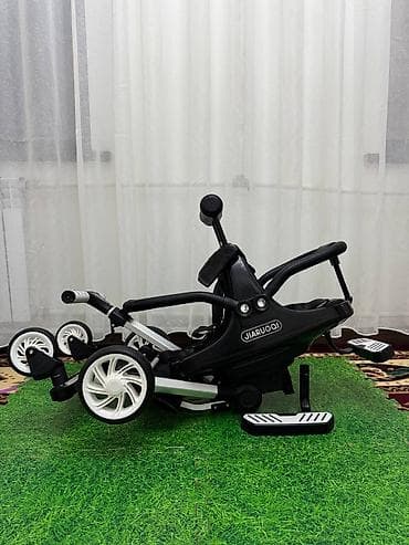 twin: 🖤 Коляска для близнецов / складная прогулочная коляска JRQ ⸻ 📦 В — 8