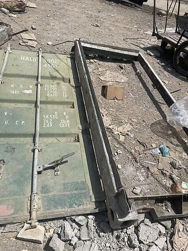 сниму контейнер: Двери и рама от морского контейнера Описание: - Комплект — 3