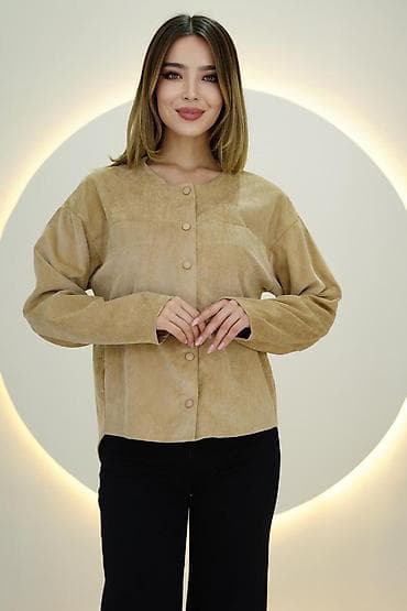 куртка авиатор: 🔥 РАСПРОДАЖА 🔥 Женские блузки из велвета и джинсовая ветровка Рукава — 3