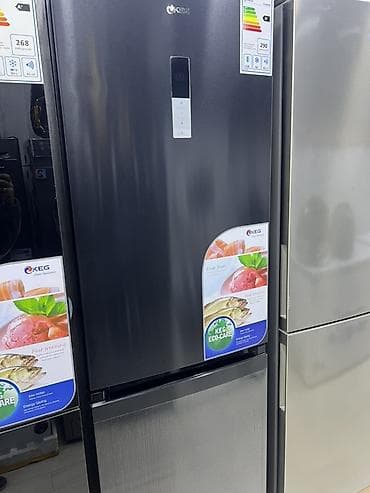 freezer: Холодильник KEG с нижней морозильной камерой - Цвет: темно‑серый — 1