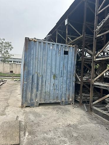 купить сорокатонник: Морской контейнер 40 футов (High Cube), металлический, с распашными — 7